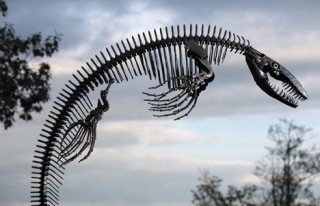 Mike Urban’s steel sculpture