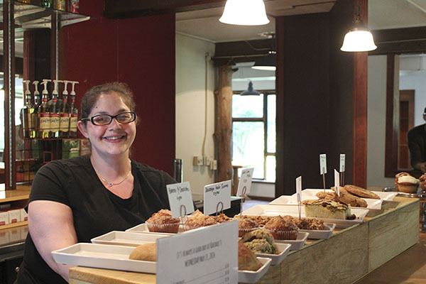 Rachael Gordon is serving pastries and coffee at Sound Food. Soon she will begin offering a full menu for breakfast and lunch