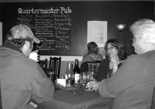 Islanders enjoy opening night at Quartermaster Pub in the Back Bay Inn on Friday