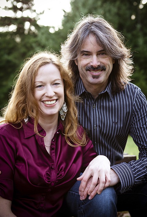 Allison Shirk and Pete Welch