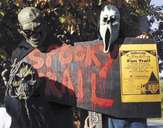 Looking for some scary good fun Halloween night? The Spooky Trail
