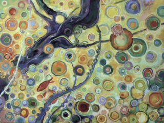 This painting by Curtis Bathurst will be in the 070 show.