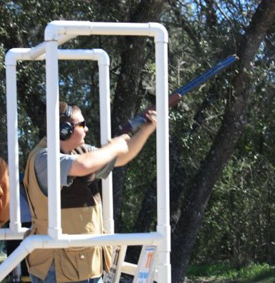 Mikie Hoffmann competed in the Sporting Clays National Championship last month.