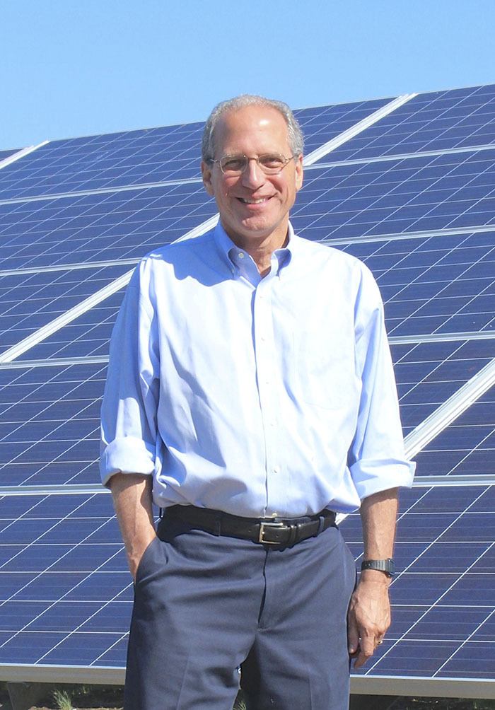 Philip Warburg will be speaking about solar power Sunday at the Blue Heron.