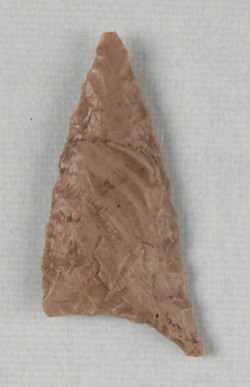 A projectile point found was found at Burton Acres. Similar discoveries could be made at the Maury site.