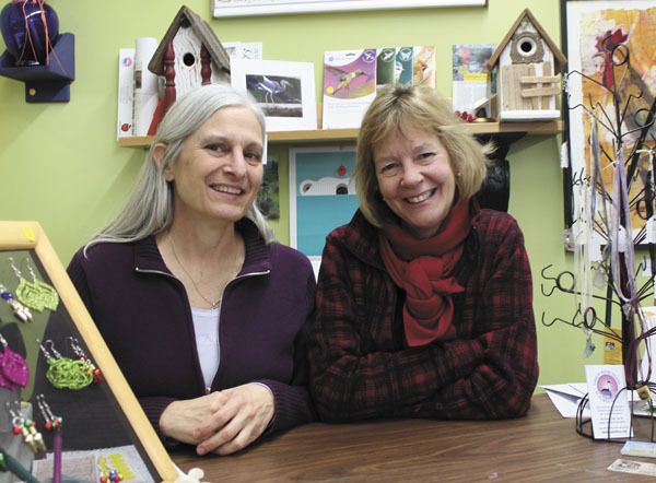 Sandy Blake and Anne Theiss plan to close their shop