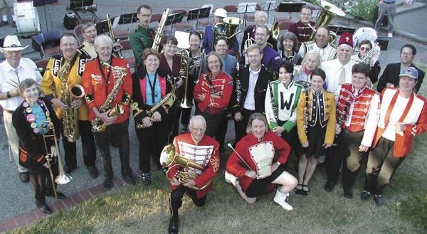 The Sedentary Sousa Band will bring the all-American sounds of marching band music to Ober Park Thursday night.