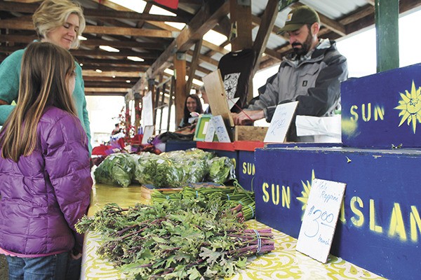 Sun Island Farm is one vendor at the Vashon Farmers Market that could be hit by steeper fees from King County. The market as a whole is also facing fee increases.