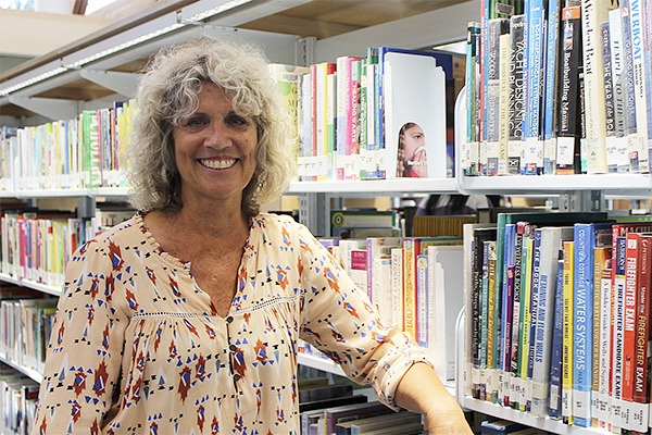 Head librarian Jan Riley will retire this week.