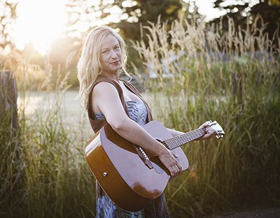 Allison Shirk will be backed by local musicians at the Blue Heron.