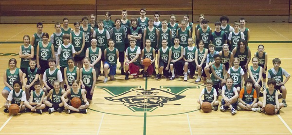More than 80 young basketball players
