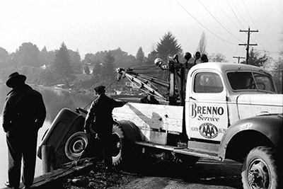 This 1940s-era photo helped spur the creation of a Facebook page devoted to Vashon’s past.