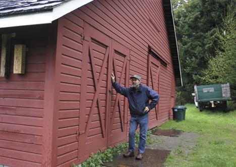 Steve Rubicz said the effort to restore his century-old barn has been a labor of love.