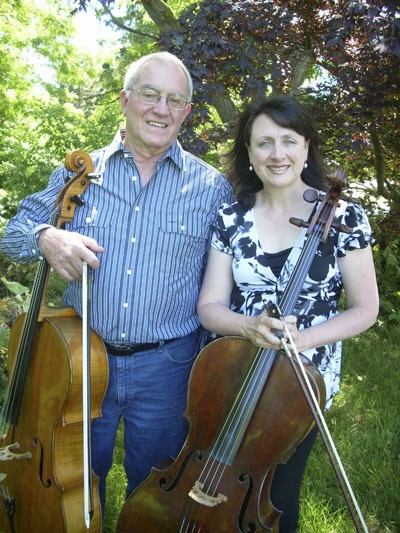 Douglas Davis and Rowena Hammill enjoy producing chamber music on Vashon