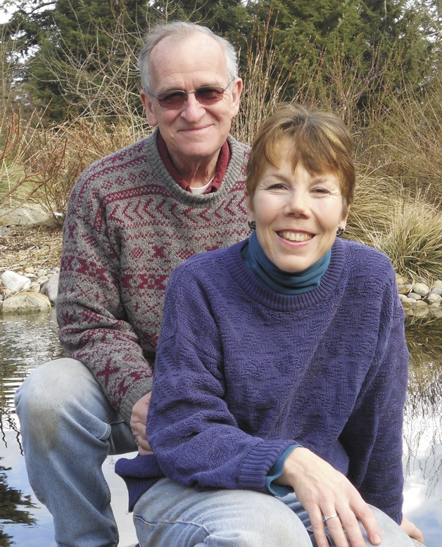 Steve Brown and Sally Fox say they still have much to learn about gardening.