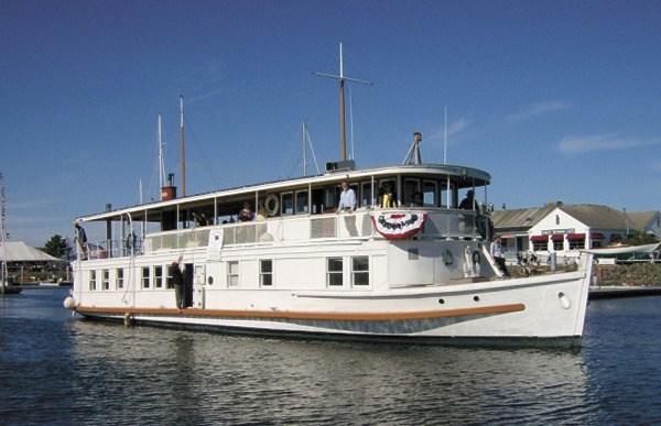 The MV Lotus will be open for tours during the Strawberry Festival.