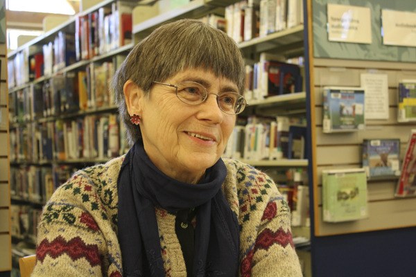 Rayna Holtz will retire from the Vashon Library this month.