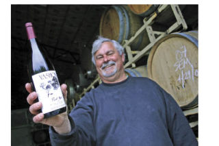 Ron Irvine has finally achieved his goal: A wine made from Vashon-grown grapes.