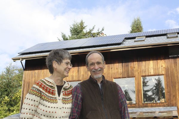 Rayna and Jay Holtz hope to recoup the investment in their solar panels in 15 to 20 years.