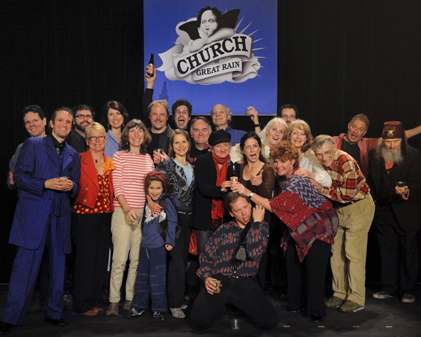 The cast and crew of The Church of Great Rain includes more than 20 talented Islanders.