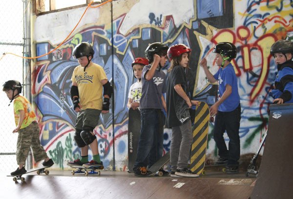 The BARC skatepark has been used by more than 300 kids this year.