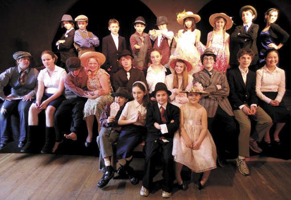 The cast of “Guys and Dolls” includes two dozen young Island actors.