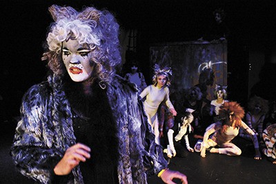 Maya Krah plays the role of Grizabella in Drama Dock’s upcoming production of “Cats.”