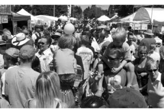 Huge crowds filled the streets at last weekend’s Strawberry Festival.