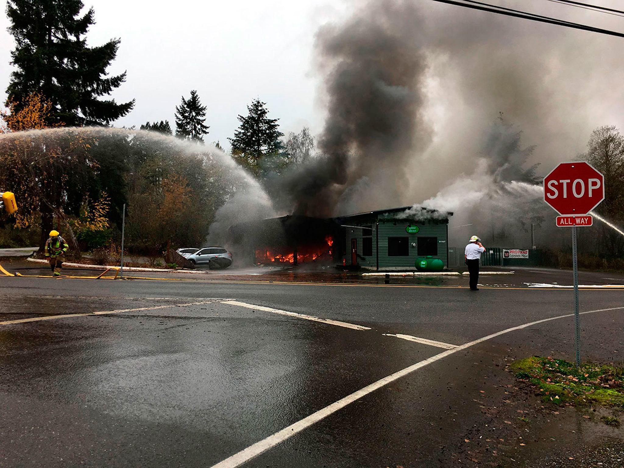 PHOTOS: Vashon Energy fire