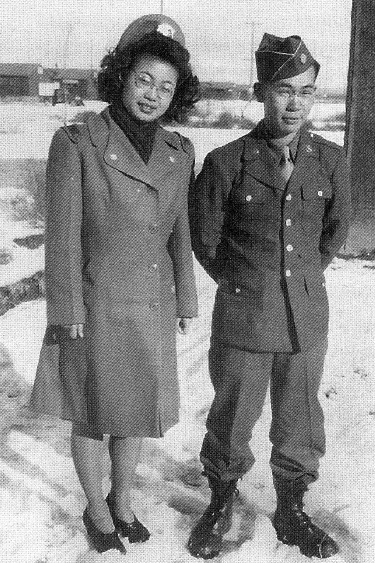 Mary and Yoneichi Matsuda were evacuated with their parents from Vashon and imprisoned as a result of Executive Order 9066. (Matsuda Family photo)
