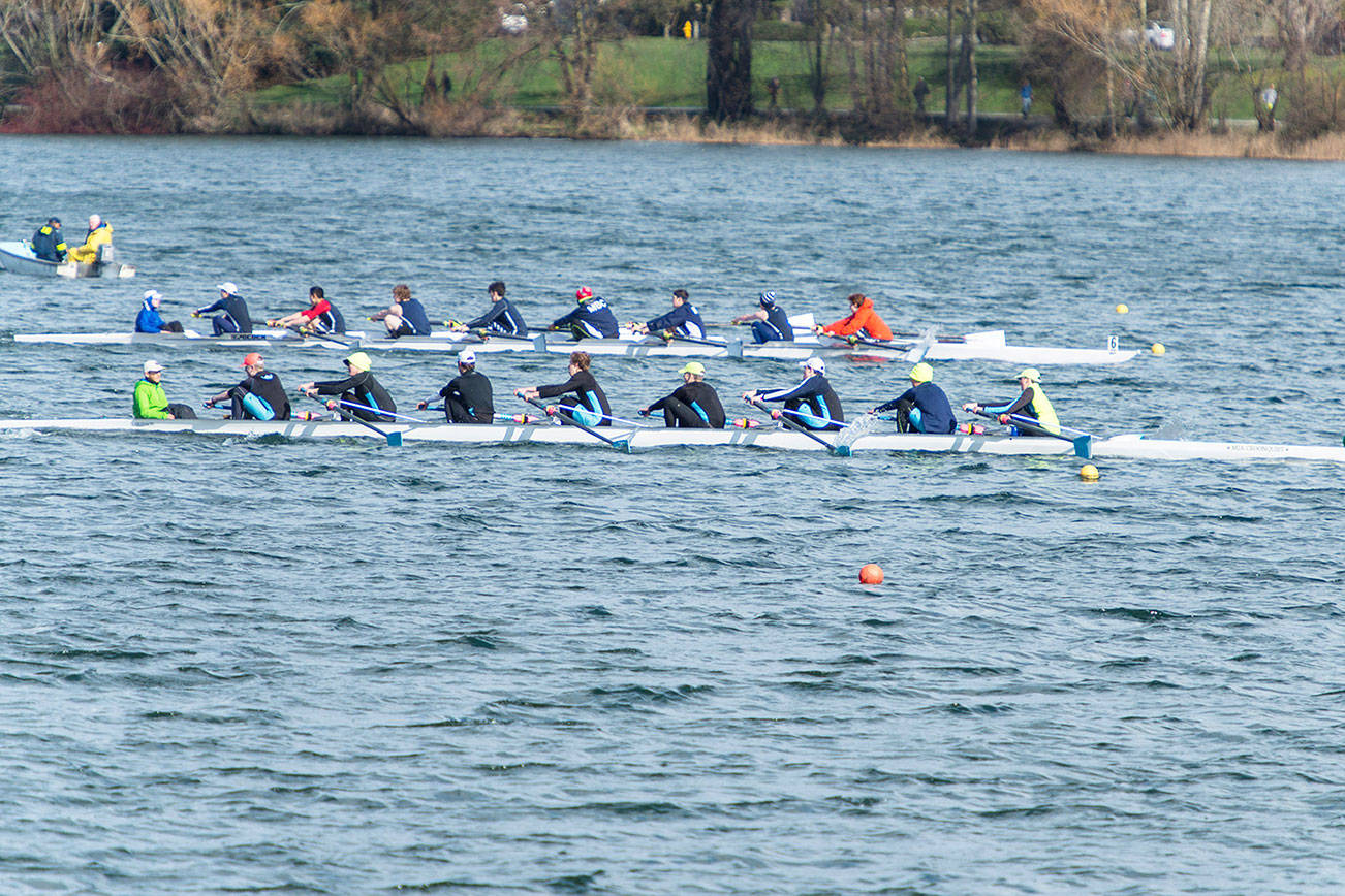 Rowing club brings home 13 medals from Green Lake regatta