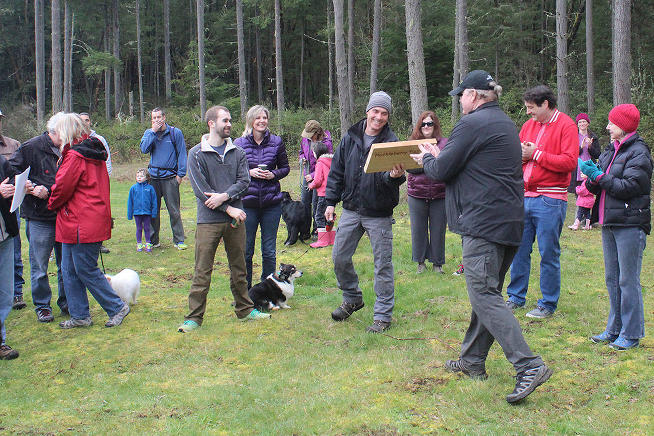 Vashon’s newest forest dedicated at Saturday ceremony