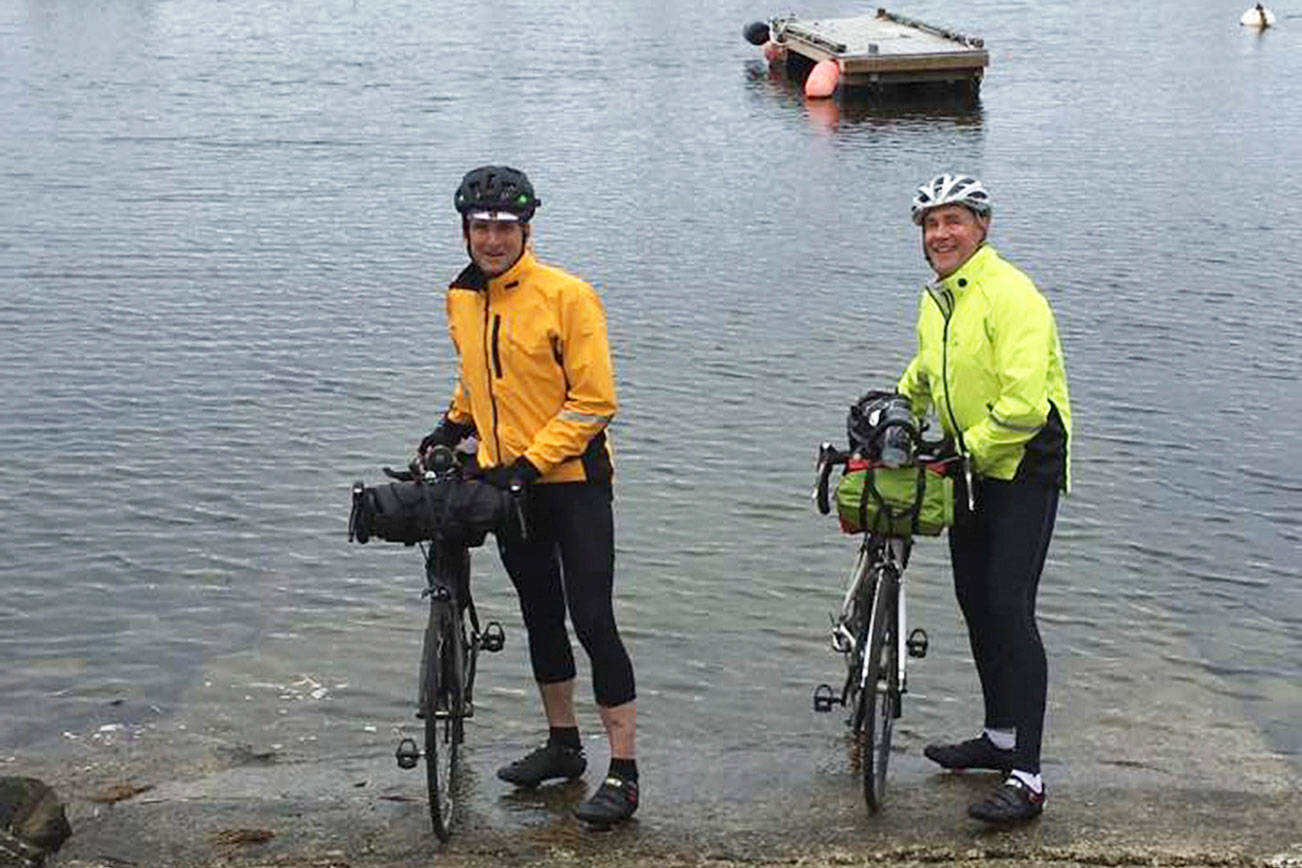 Longtime friends, islanders begin bike ride across America