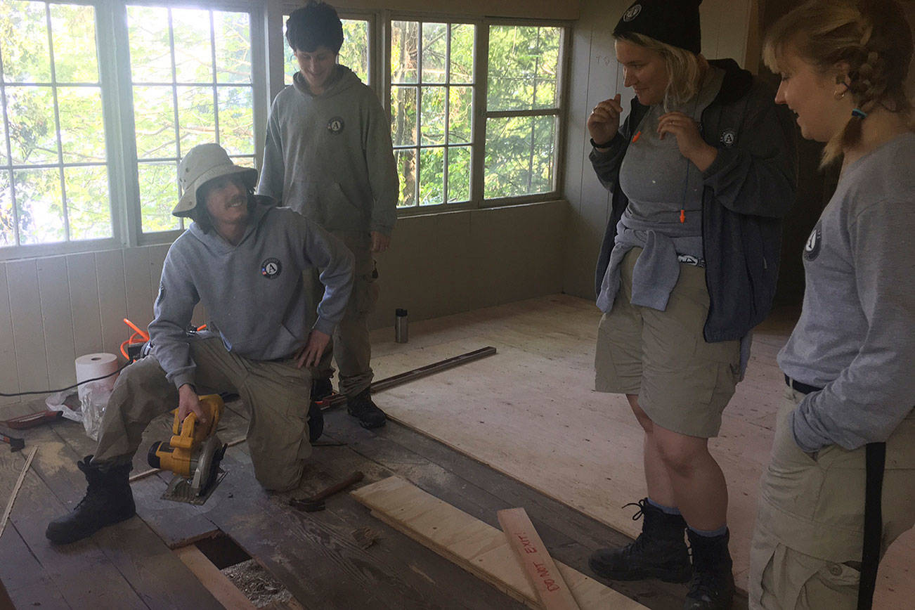 AmeriCorps team completes work at Camp Sealth