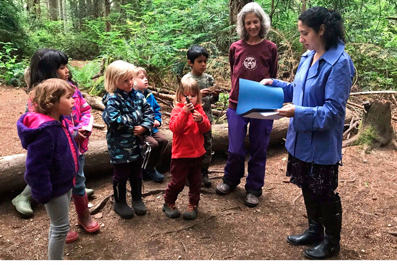 Island’s forest kindergarten receives state award for leadership