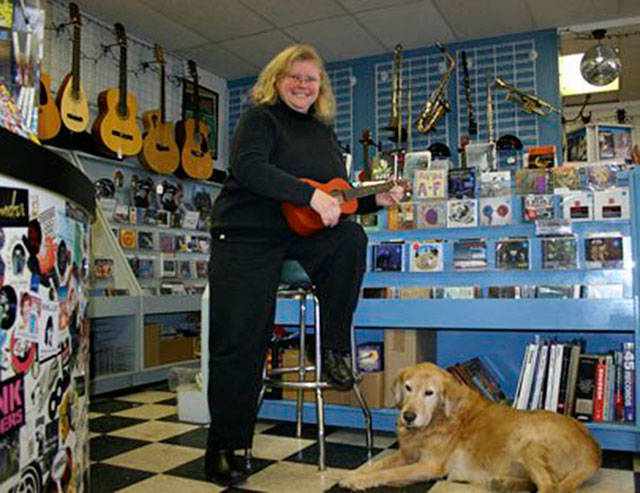 Karen Eliasen in her shop in 2009. (File Photo)