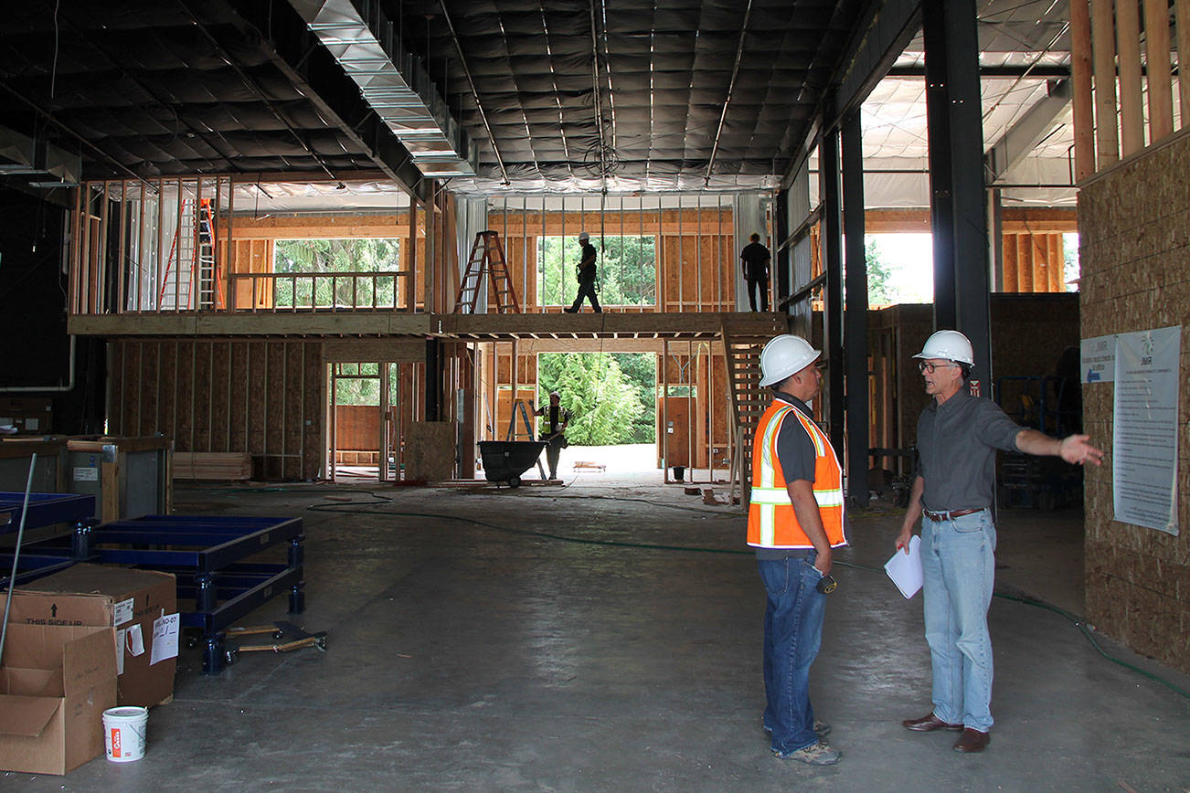 Open Space hits halfway mark on building renovation