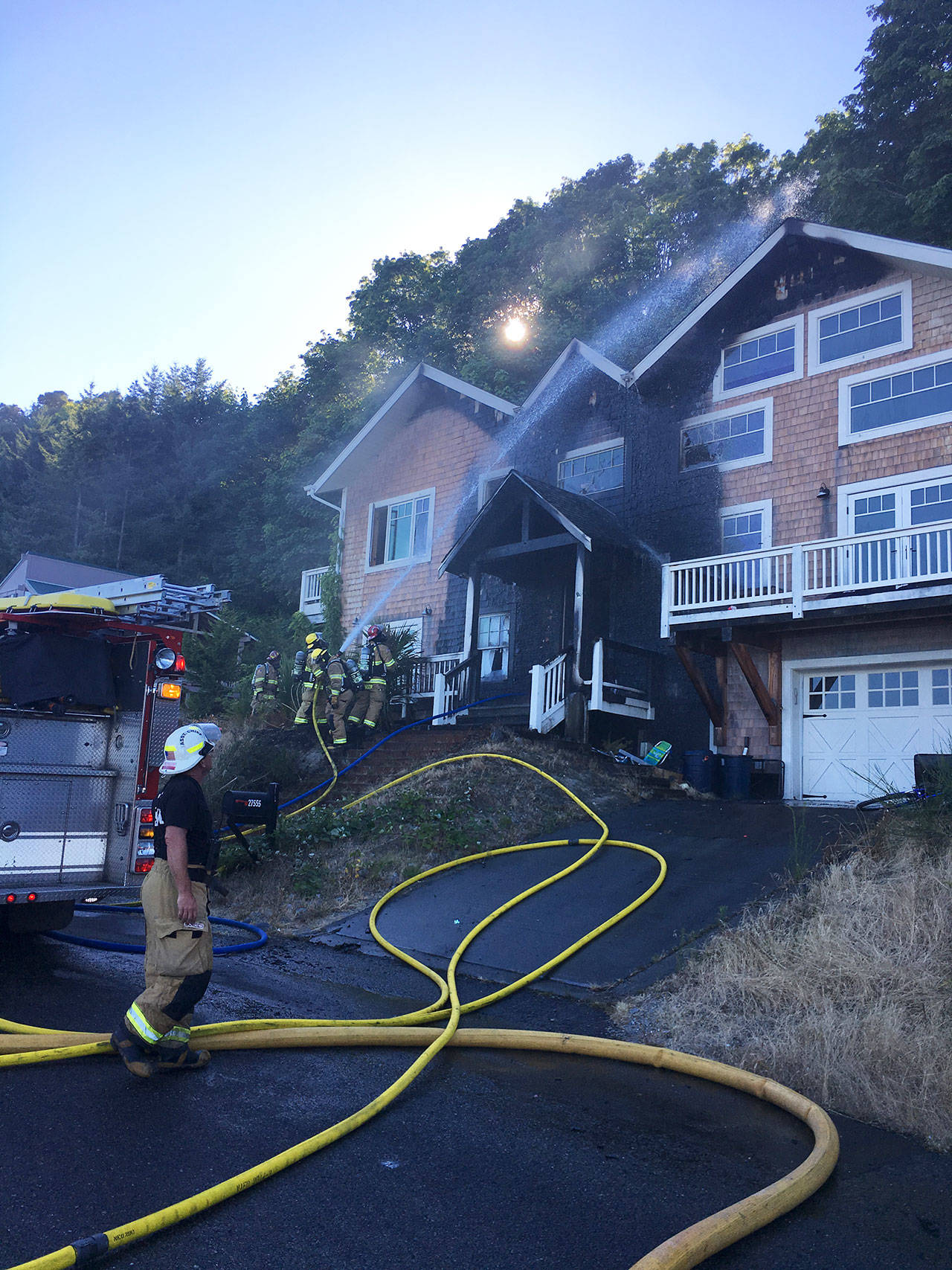 Fires damaged two homes last week VashonMaury Island