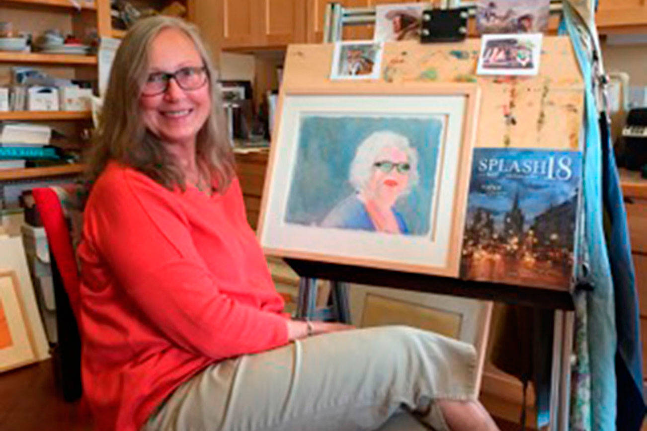 Artist’s work chosen for publication in master watercolor book