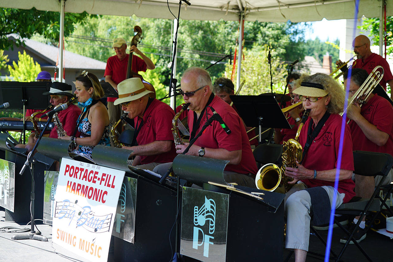The Portage Fill band (Pete Welch photo)