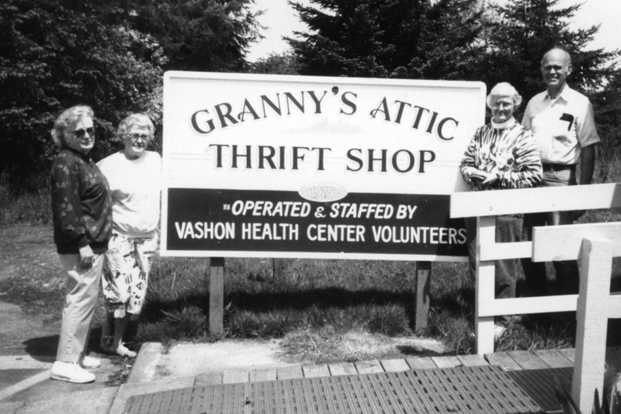 Founders of Granny’s Attic include Dorothy Johnson, second from right. (Courtesy Photo)