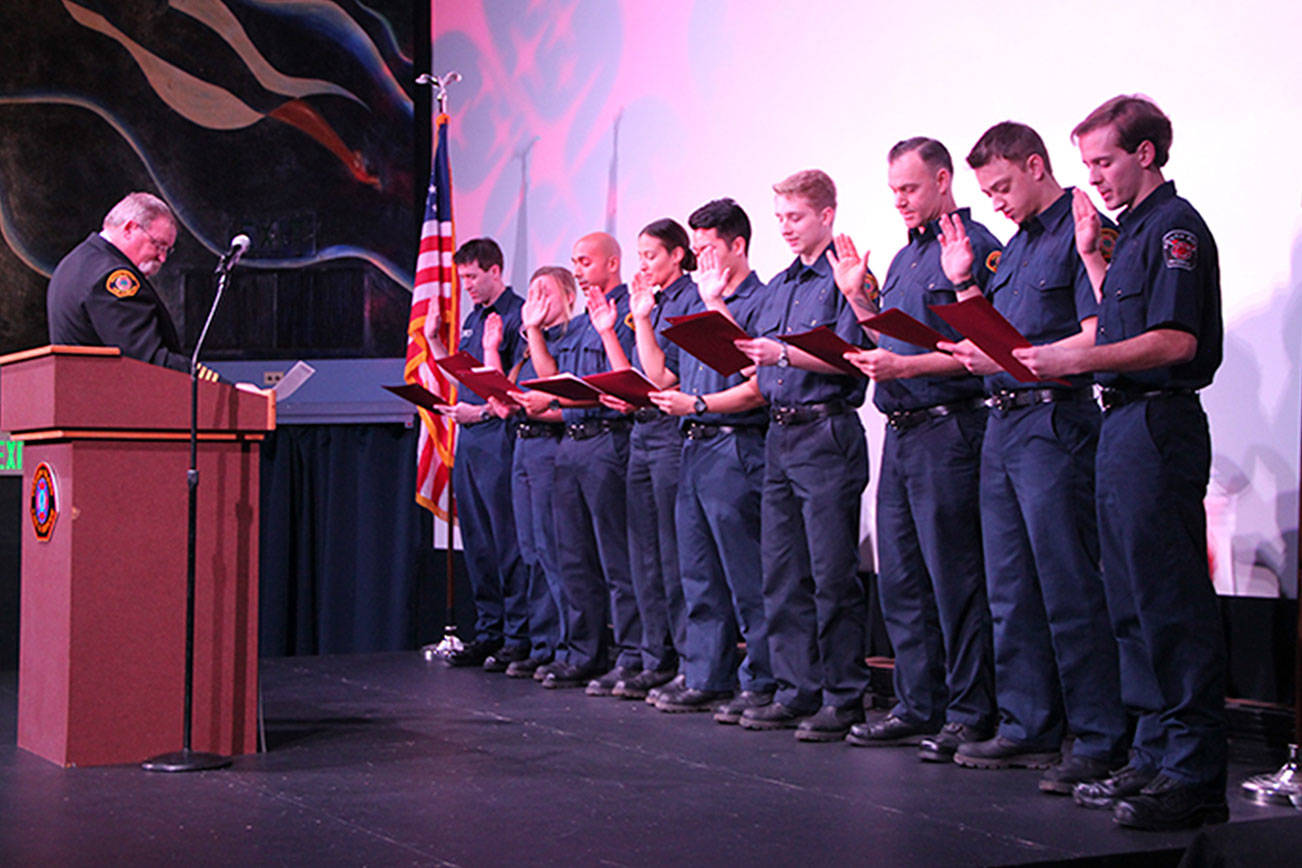Blazing a trail: New firefighters graduate