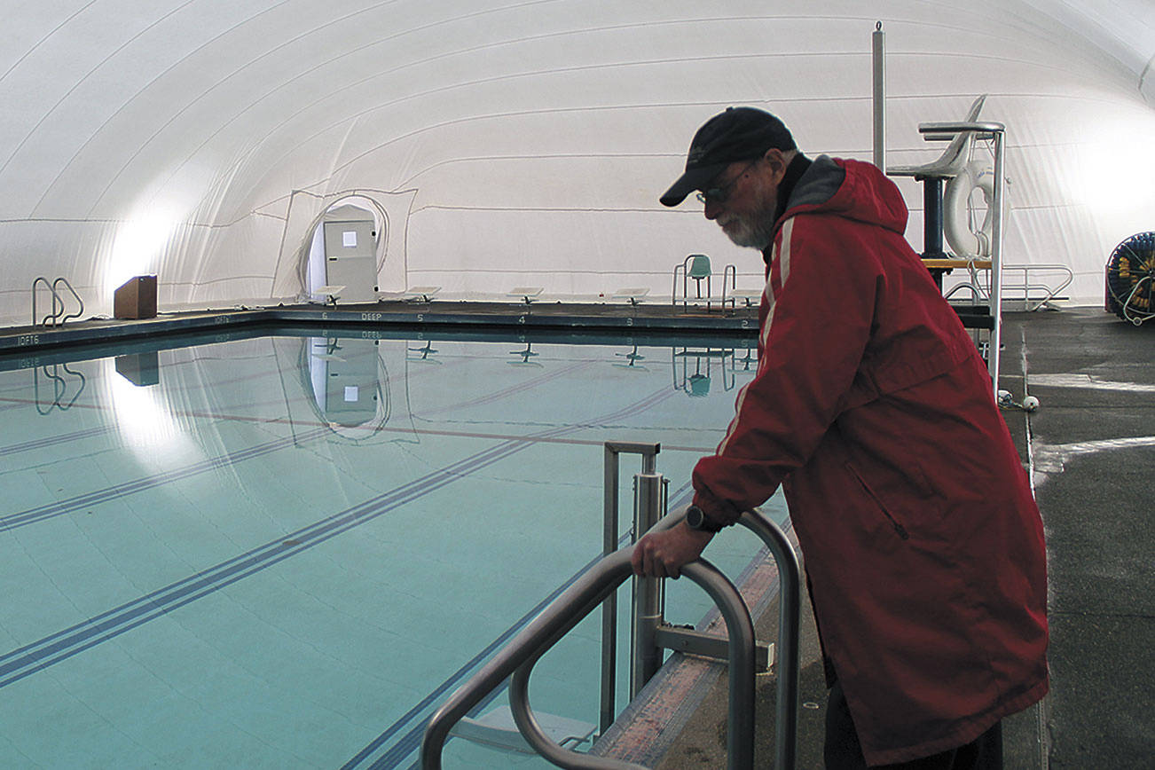 Get set to swim: Dome project nearly complete at Vashon Pool