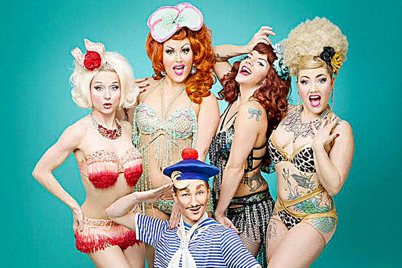The Atomic Bombshells will bring burlesque back to the Open Space stage on Saturday. (Courtesy Photo)