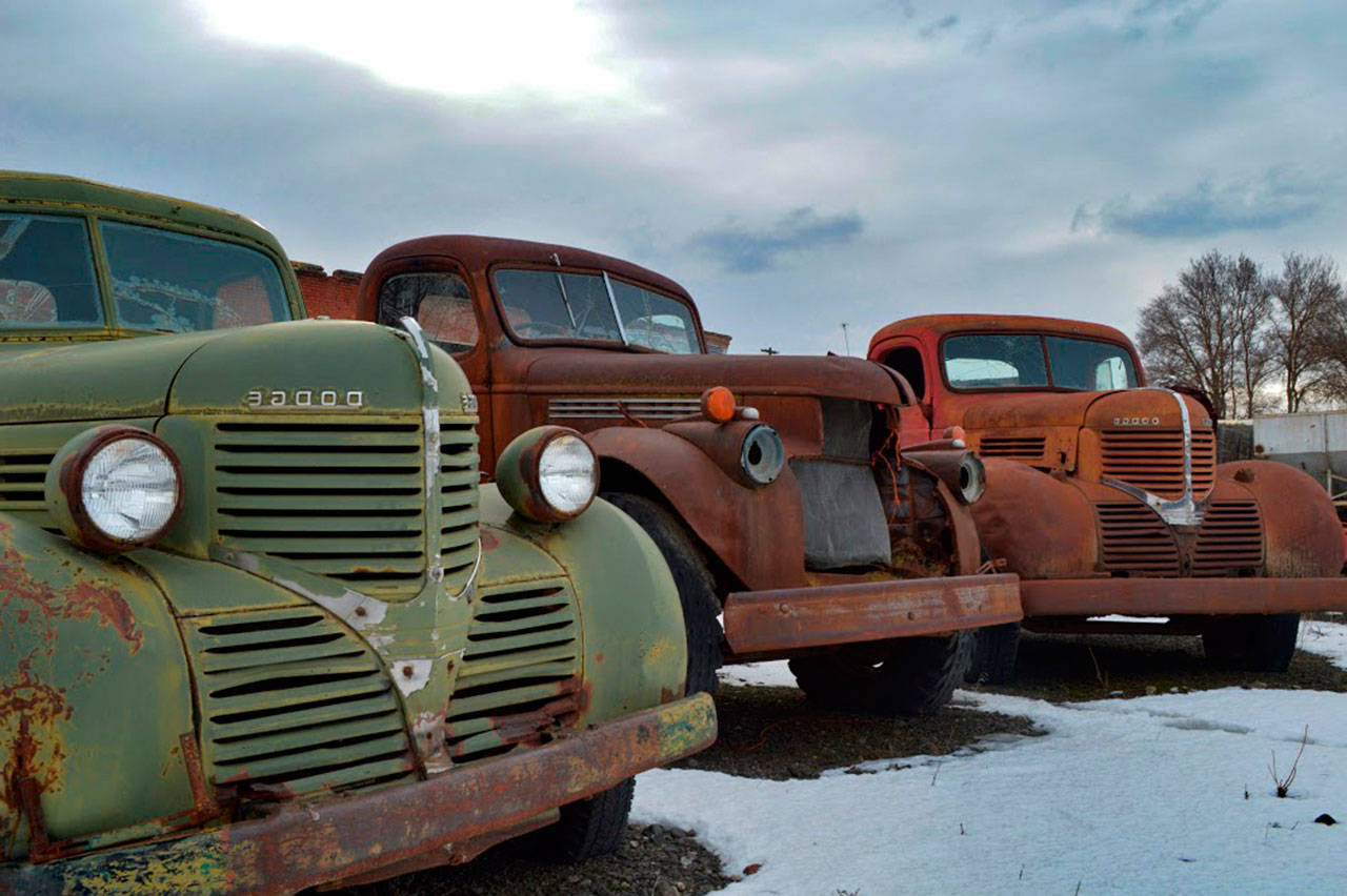 “Three trucks” by McMurray Middle School student Lucy Wing is part of a student photo show at VCA. (Lucy Wing Photo)