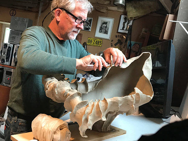 Jon-Eric Schafer is the co-curator of a group show of work by island ceramic artists that opens Aug. 10 at Vashon Center for the Arts as part of Vashon Summer Arts Fest (Courtesy Photo).