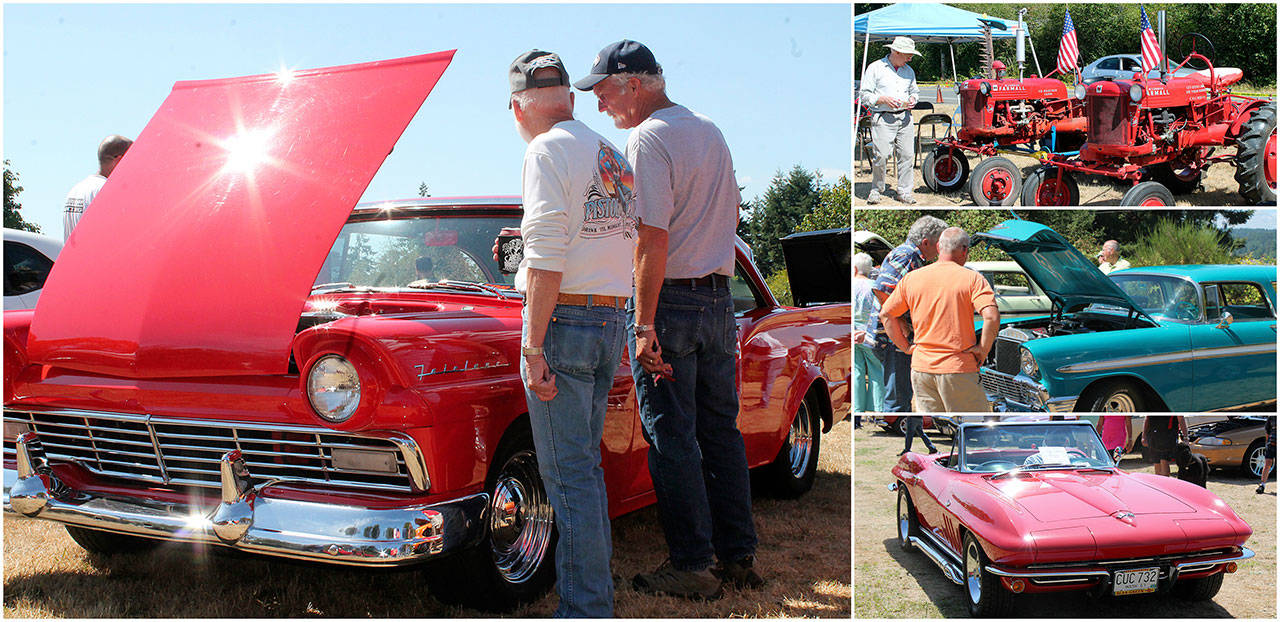 Attending the Engels car show makes for a colorful experience, with an eclectic group of vehicles on display, from hot rods to old tractors. Since the 2015 show, the event has only gotten bigger (Susan Riemer/File Photos).