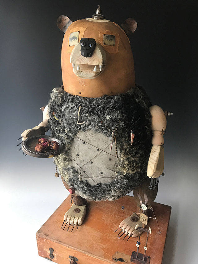 Morgan Brig’s “Bear” is included in “Festival 25/ Catch Us While You Can” (Courtesy Photo).