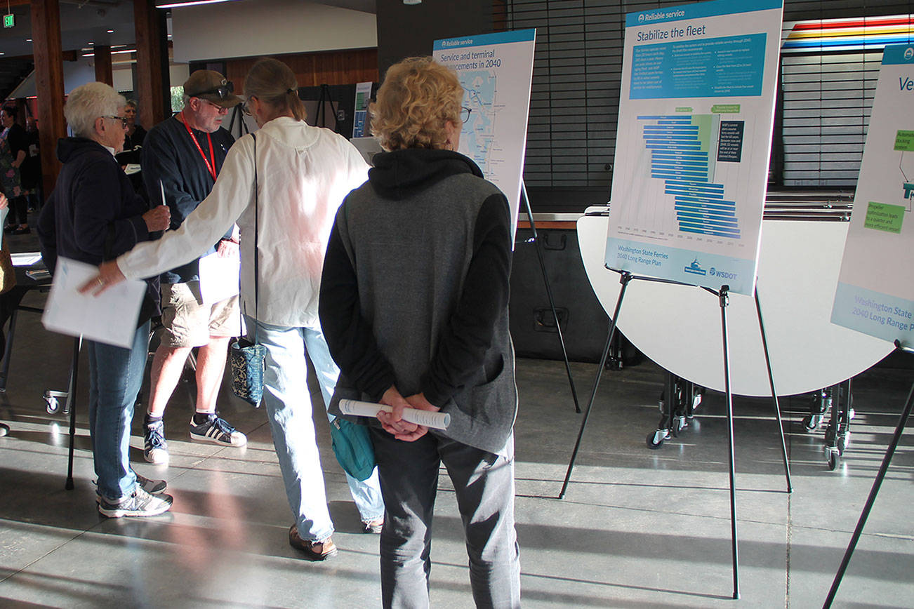 Ferry meeting draws crowd to comment on long-range plan, schedule