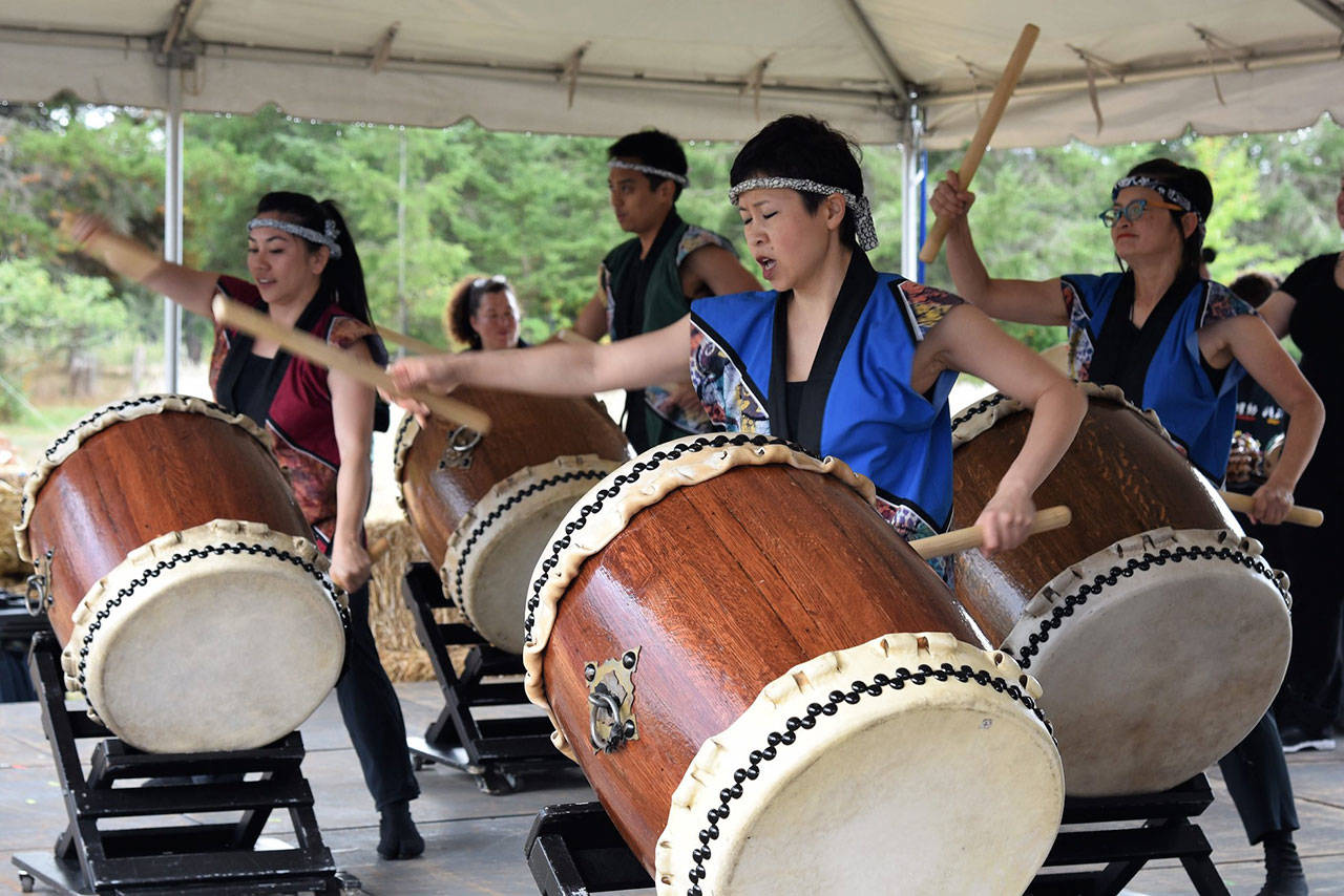 A performance with Taiko drummers delighted those who attended last Saturday’s Japan Festival (Courtesy Photo).